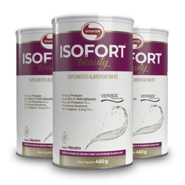 Imagem de Kit 3 Isofort Beauty Vitafor Neutro 450G
