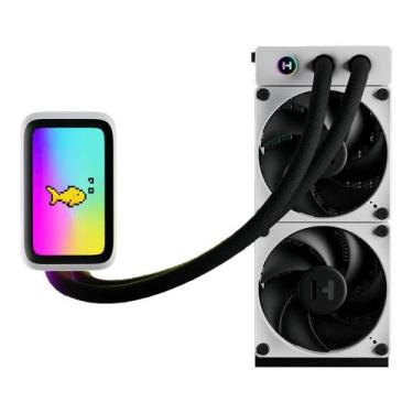 Imagem de Cooler Water Hyte Thicc Q60 FAN-HYTE-Q60-BW 240MM FAN-HYTE-Q, branco