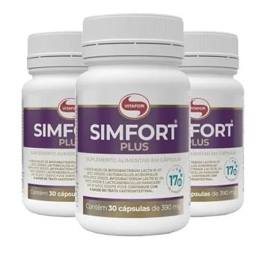 Imagem de Kit com 3 Suplementos Simfort Plus 30 caps Cada