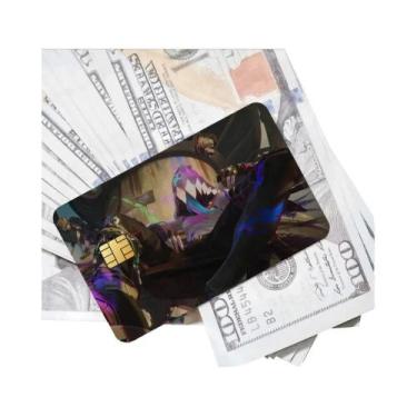 Imagem de Adesivos De Cartão Arcane Jinx De Desenho Animado À Prova D'água Anti-