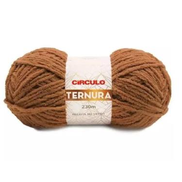 Imagem de Lã Ternura Círculo 100g - Para Crochê e Tricô (MARROM 4054)