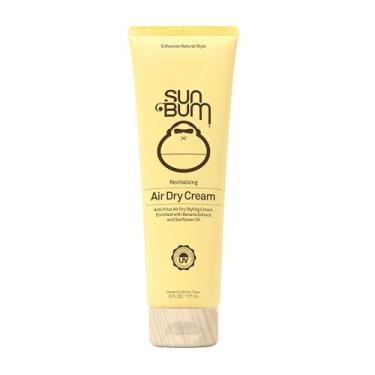 Imagem de Sun Bum Revitalizing Air Dry Cream | Vegan and Cruelty Free Anti Frizz Styling Cream | 6 oz