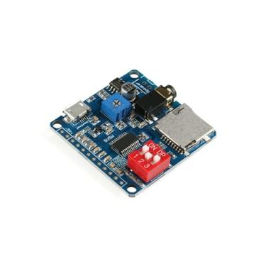 Imagem de JESSINIE DY-SV5W Módulo de reprodução de voz MP3 Player Music Voice Board IO Trigger UART Serial Adapter Controle Módulo de reprodução Placa de som Micro USB I/O Função de Transmissão Placa