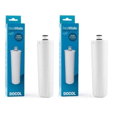 Imagem de Kit 2 Refil Para Filtro Purificador Docol Vitalis 00832200