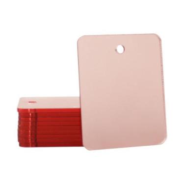 Imagem de Chaveiro Acrilico Retangular 5x4CM - 10Un - nano, Rosé