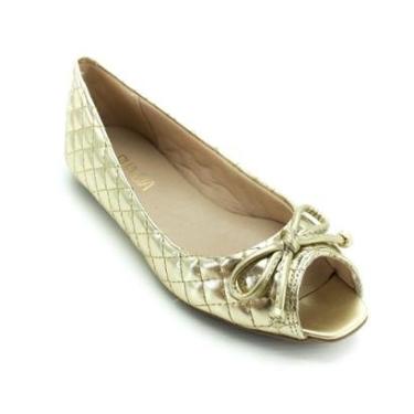 Imagem de Sapatilha Feminina Sua Cia 12083 - Dourado-Feminino