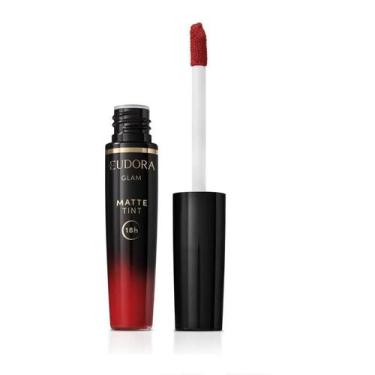 Imagem de Eudora - batom liquido matte tint vermelho radiante 4ml