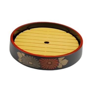 Imagem de ＫＬＫＣＭＳ Prato redondo de gelo seco, bandeja para servir sushi e frutos do mar, 33cm