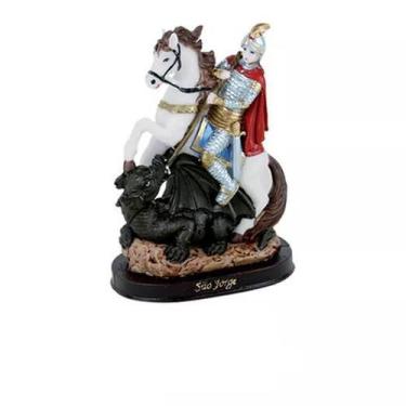 Imagem de Imagem De São Jorge 12cm Resina - Príncipe da Paz
