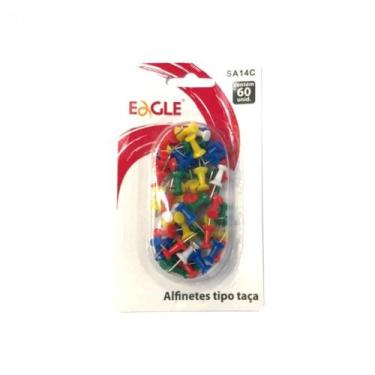 Imagem de Alfinete para mapa tipo taca - sa14c - c/60 um.col - EAGLE