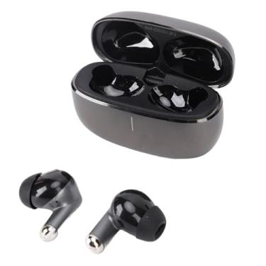 Imagem de Zhjvihx Earbuds de Tradutor de Cancelamento de Ruído, Tradução Simultânea Em 74 Idiomas, 5.4, Qualidade de Som Clara, Gerenciamento de Aplicativos, 70 Sotaques de Suporte para Viagens / (BLACK)