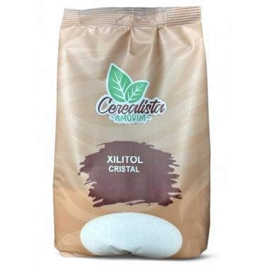 Imagem de Xilitol Cristal Puro 1Kg Cerealista Amorim