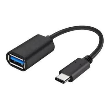 Imagem de Cabo Adaptador OTG Para Pendrive USB 3.0, Celular, Tipo C