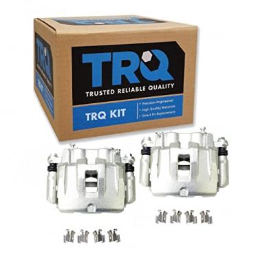 Imagem de TRQ Conjunto de par de pinças de freio a disco dianteiro, laterais LH e RH para Jeep Grand Cherokee New