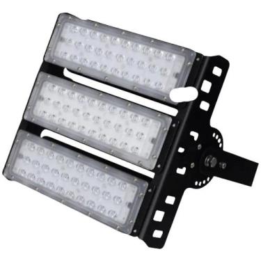 Imagem de Projetor Refletor Modular Led Linear Ferro Torre 150w Ip67 linha profi
