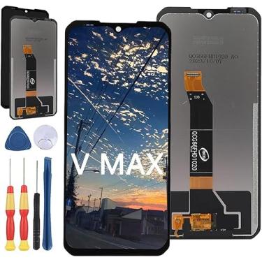Imagem de Yuxyiony Nova tela de substituição para tela de reparo de tela LCD Doogee V MAX e acessórios de ferramentas de substituição