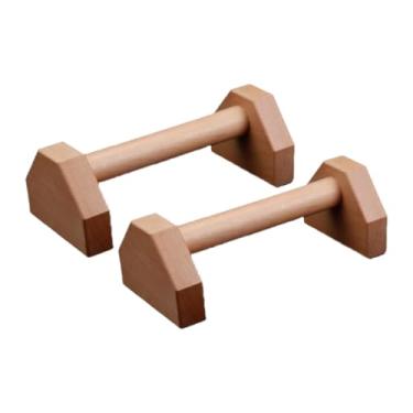 Imagem de rockible 2 peças Barra de flexão Alças de flexão Equipamento de treino em casa Fitness Handstands Suportes de para aeróbica Ginástica em casa, 30cm