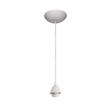 Imagem de Cabo Fio Pendente Iluminação Moderna 1,5M Com Rosca Branco - Caroá