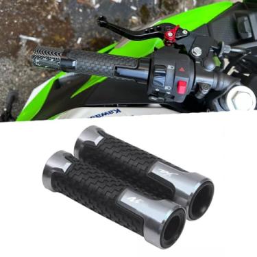 Imagem de Super Vici Pegas para Ninja 400 650 1000SX ZX-6R ZX-10R ZX-25R - 2025 Punho de guidão de mão todo o ano 2025 ZX6R Acessórios 2025 Ninja 500 Acessórios GY