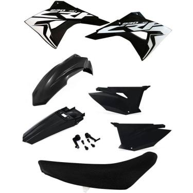 Imagem de Kit Plástico Biker Next Crf 230 Adesivos E Banco Avtec