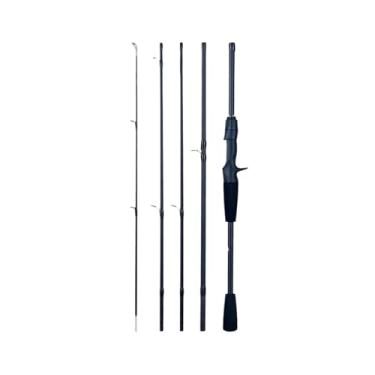 Imagem de Vara de pesca Baitcasting Mini bens de carbono de viagem para varas de pesca Peso de fundição 2,28 m 5-30 g M Isca Ultraleve Rápida Truta, Equipamento de Pesca