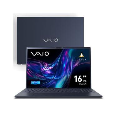 Imagem de Notebook VAIO FE16 Intel® Core™ I5-1335U Linux 16GB RAM 512GB SSD 16" IPS WUXGA Antirreflexo - Cinza Grafite