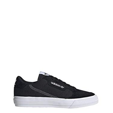 Imagem de adidas Originals Continental Vulc Tênis masculino, Núcleo preto/Ftwr branco/núcleo preto, 13.5
