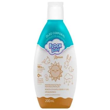 Imagem de Óleo Corporal Infantil Flock Baby Premium 200ml
