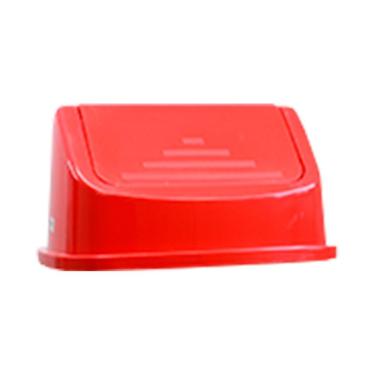 Imagem de Tampa Movel Lixeira 50l Vermelho