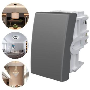 Imagem de Módulo Interruptor Bipolar Paralelo 3Way Habitat Onix Fame