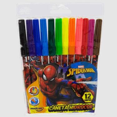 Imagem de Hidrocor spiderman bl12 molin 5028, 3