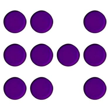 Imagem de oshhni 10x Ponteiras de taco de sinuca, acessório profissional de bilhar, 1,1 cm, almofadas de virola para clube, bar, competição, lazer, sala de jogos, Tolet