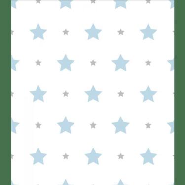 Imagem de Papel Parede Treboli Estrelas Azuis 5841 - Rolo: 10M X 0,53M