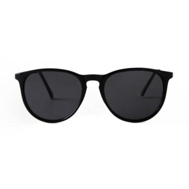 Imagem de VFDHN Óculos de sol retrô oval feminino UV400 gradiente marrom claro masculino (1)