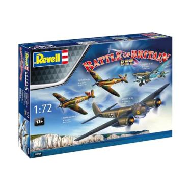 Imagem de Revell 03766 Conjunto de 85º aniversário da Batalha da Grã-Bretanha escala 1:72 - Kit de modelo de plástico não construído/sem pintura