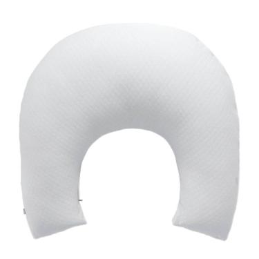 Imagem de Almofada de Amamentação Lisa Branca Provençal - Hug