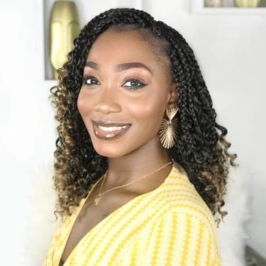 Imagem de Crochet Hair Fulcrum Goddess Box Braids 30 cm T27  9x40g