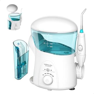 Imagem de WATERPULSE, Limpeza Profunda e Portátil para Dentes: Irrigador Oral a Jato Supersônico Recarregável com Tanque para Higiene Dental Bivolt (Azul)