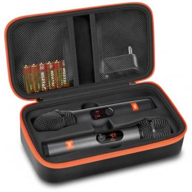 Imagem de Estojo de Proteção para Microfones JBL Sem Fio – Case Resistente com Zíper e Divisórias Internas para Acessórios
