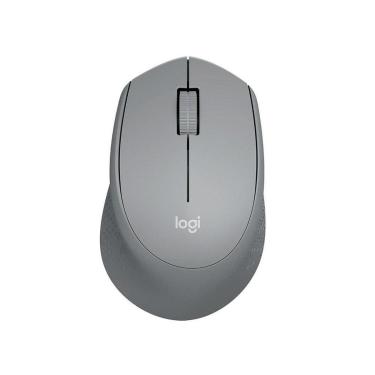 Imagem de Mouse Logitech Sem Fio M280 com Conexão USB e Pilha Inclusa, Cinza - Cinza - Unissex - Único-Unissex