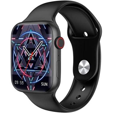 Imagem de Smartwatch W28 Pro Watch8 2023 NFC Tela 1.95 45mm ligação Redes  Saúde Esportes-Unissex