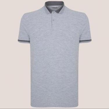 Imagem de Camisa Polo Dudalina Gola Jacquard Masculino-Masculino