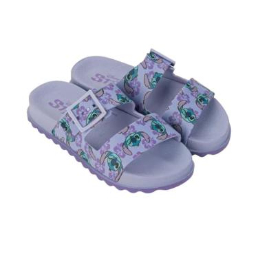 Imagem de Chinelo Do Stitch Summer Infantil Slide Grendene Kids Menina-Feminino