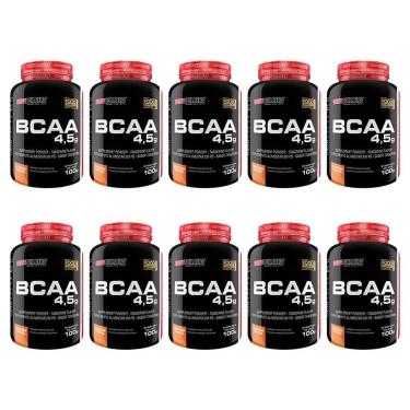 Imagem de Kit 10 x Bcaa 4,5 100gr - Bodybuilders-Unissex