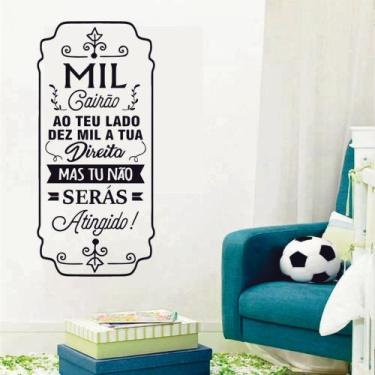 Imagem de Adesivo de Parede Decorativo Oração Salmo 91 Mil Cairão C034 - V3 Shop