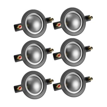 Imagem de Diafragma adequado para Timpano Tempesta TPT-DH2000 TPT-RPDH2000 Horn Driver, bobina de voz Tweeter Diafragma 6 peças