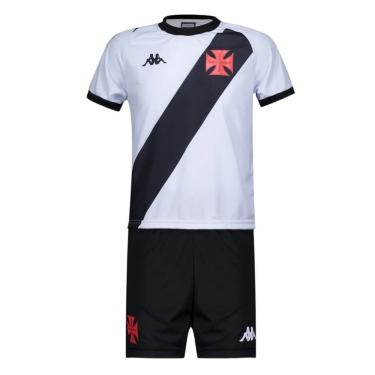 Imagem de Conjunto Kappa Vasco Supporter Class Juvenil