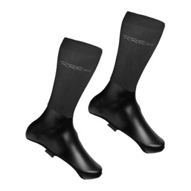 Imagem de KiBcsLic para Sapatos de Ciclismo, Protetores, Equipamento Profissional, para Sapatos de Ciclismo para Homens E Mulheres, Botinhas, para Viagens E, Preto