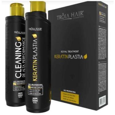 Imagem de kit KeratinPlastia Máscara Organic Em Gel De Alta Performance - Troia 