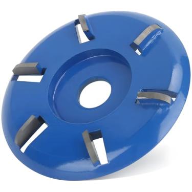 Imagem de Disco de corte de casco de 6 dentes, roda de reparo de casco de 3,5 para rebarbadora, ferramenta de ferrador resistente para cuidados com cascos de cavalo, construção de aço carbono para manutenção